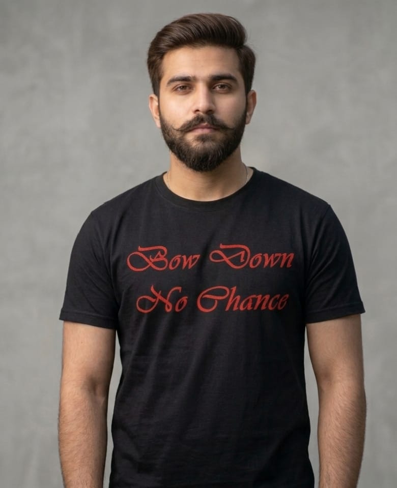 BOW DOWN NO CHANCE T-SHIRT