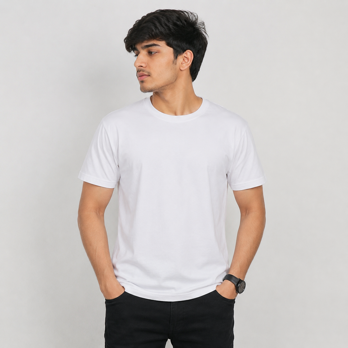 PLAIN WHITE T-SHIRT